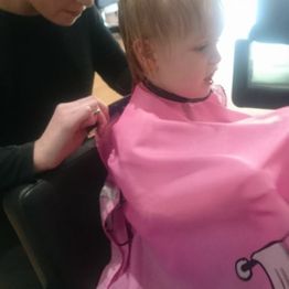 child haircut